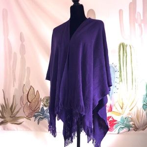 Additions by Chicos purple shawl